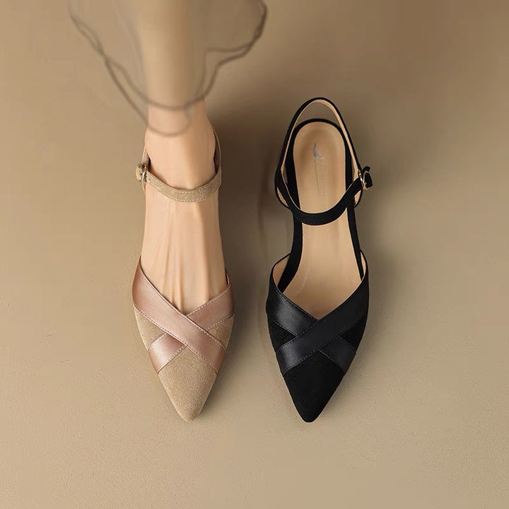 Practical suede shoes 