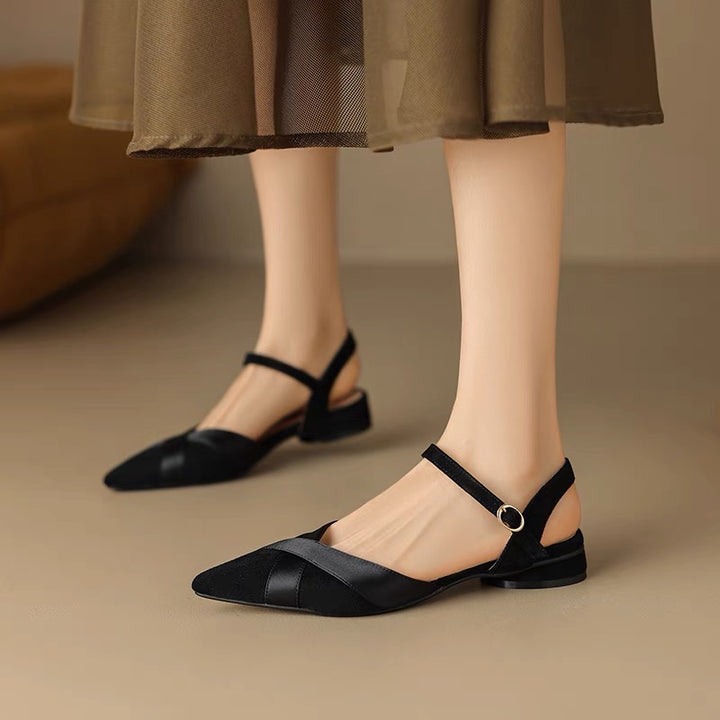 Practical suede shoes 