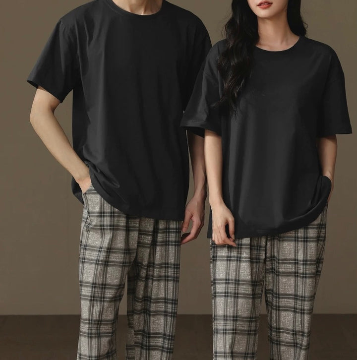 Soft cotton couple set 