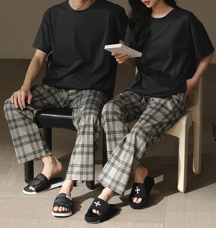 Soft cotton couple set 