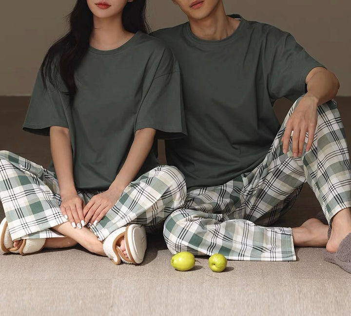 Soft cotton couple set 