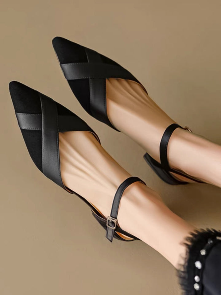 Practical suede shoes 