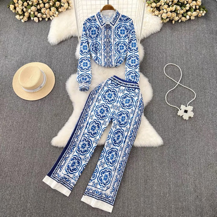 Santorini Greek Set 