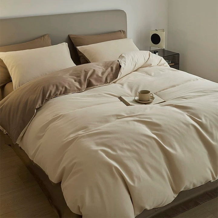 مفرش فندقي قطني