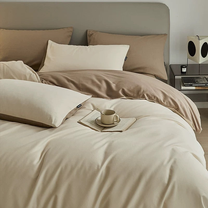 مفرش فندقي قطني