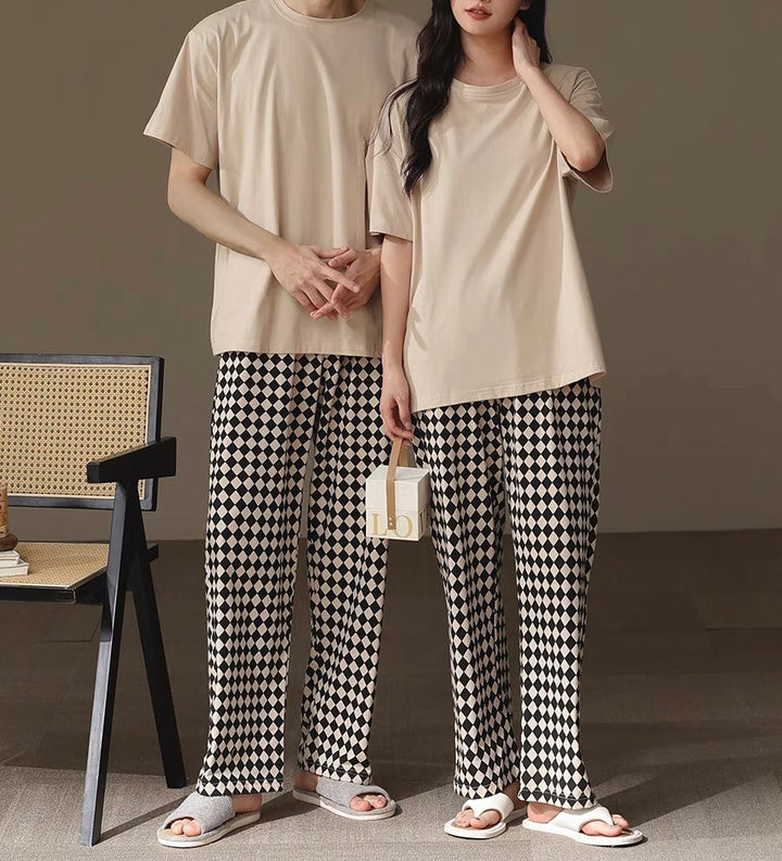 Soft cotton couple set 