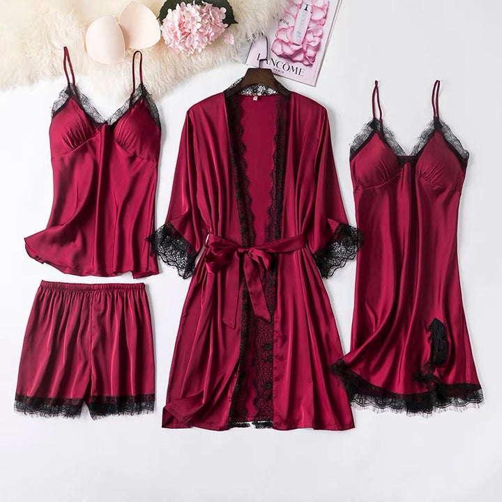 <transcy>Sexy Lace Silk Set</transcy>