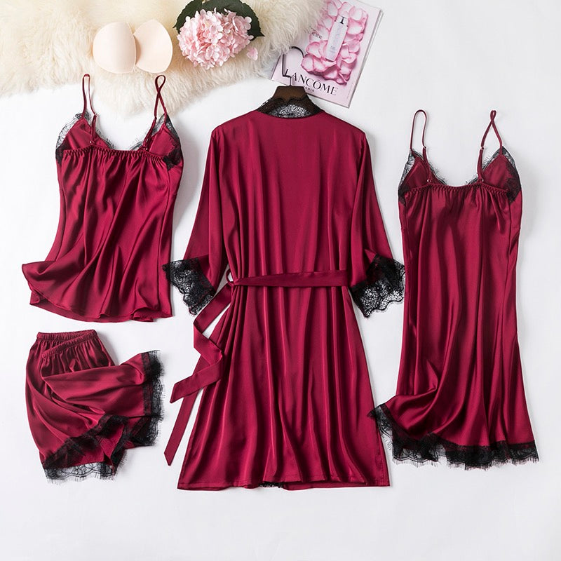 <transcy>Sexy Lace Silk Set</transcy>